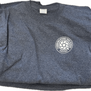 Short Sleeve T-Shirt - Heather Blue wih CHS Logo